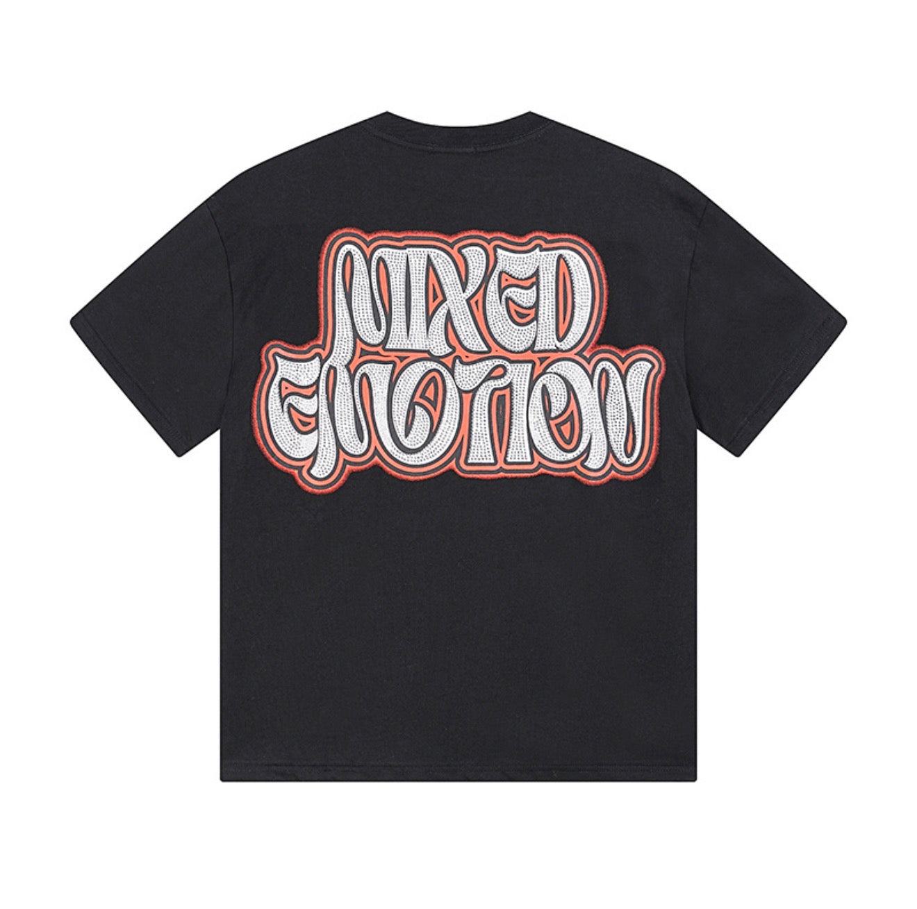 Shadow Emotion Graphic Tee – Black Edition