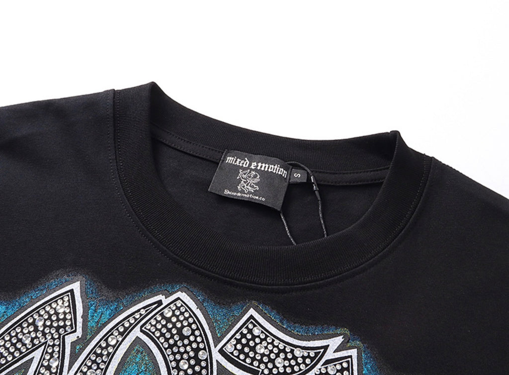 Black Shadow Graphic Tee – Street Edition