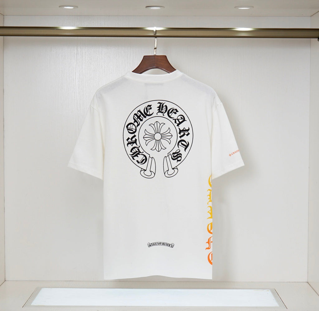 White Gothic Cross Tee