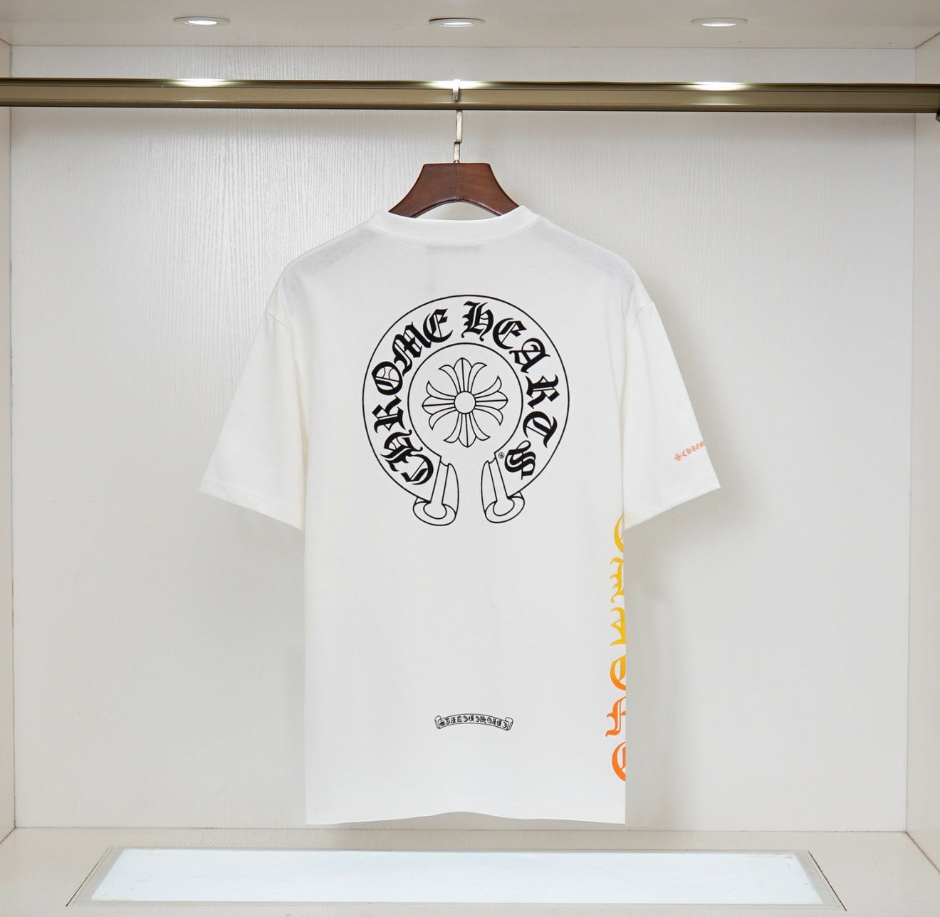 White Gothic Cross Tee