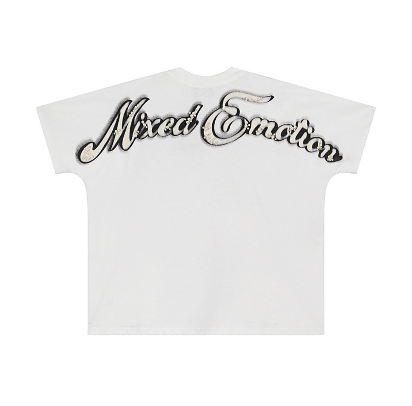 White Shadow Graphic Tee – Premium Fit