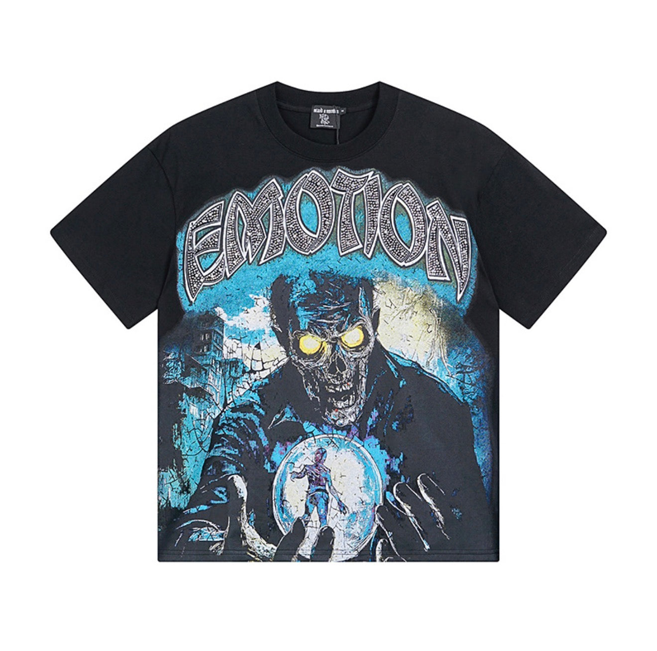 Black Shadow Graphic Tee – Street Edition