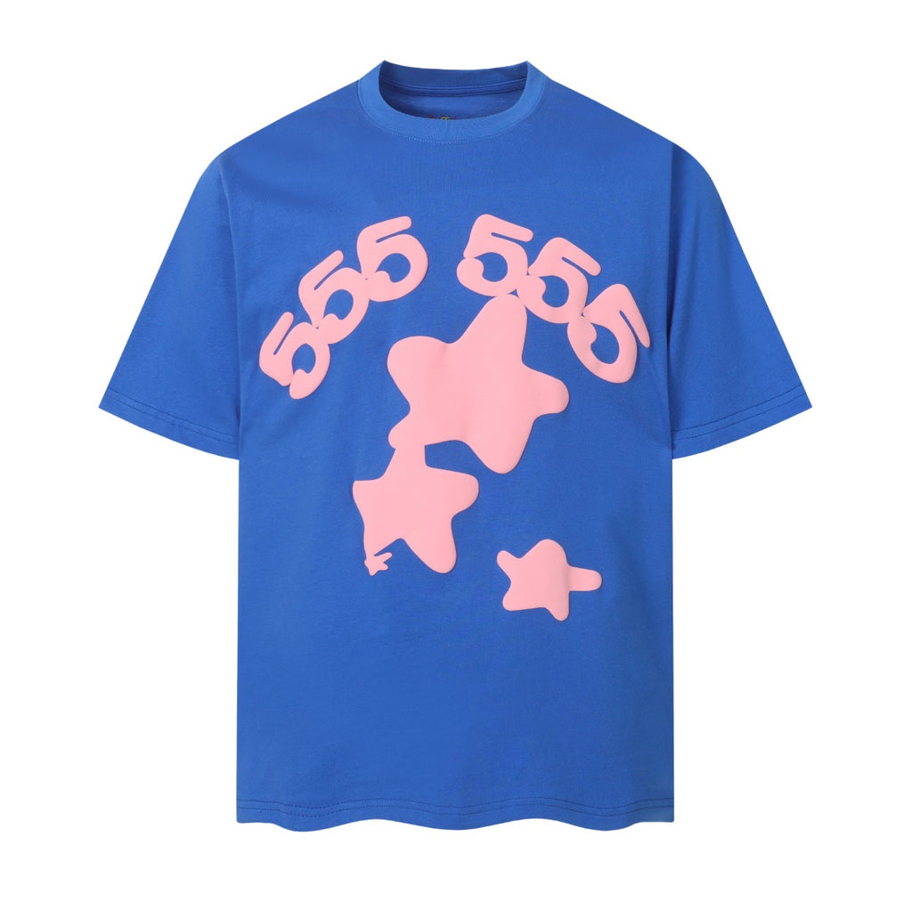Blue Web Graphic Tee – Street Edition