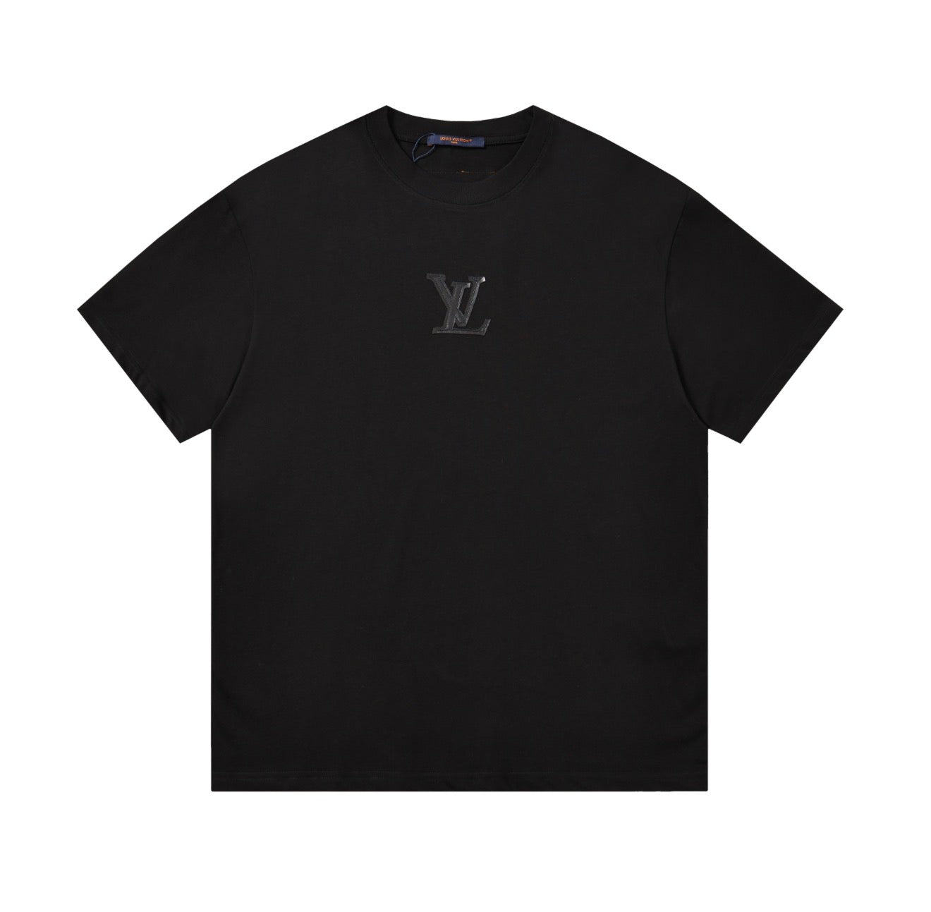 Black Monogram Oversized Tee