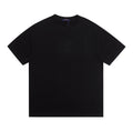Black Monogram Oversized Tee – Premium Edition