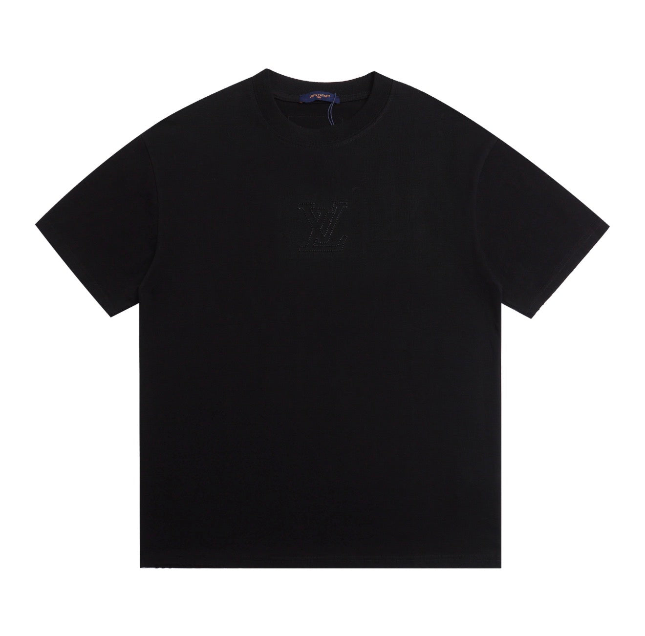 Black Monogram Oversized Tee – Premium Edition