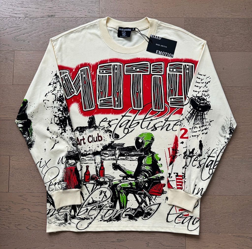 POLERA MIXED EMOTION OVERSIZE PREMIUM