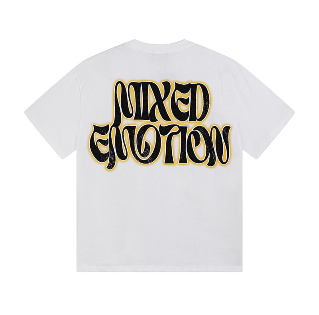 Vintage Emotion White Tee – Street Edition