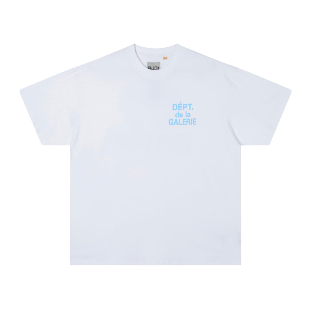 Ice Blue Oversized Tee – Gallery Edition