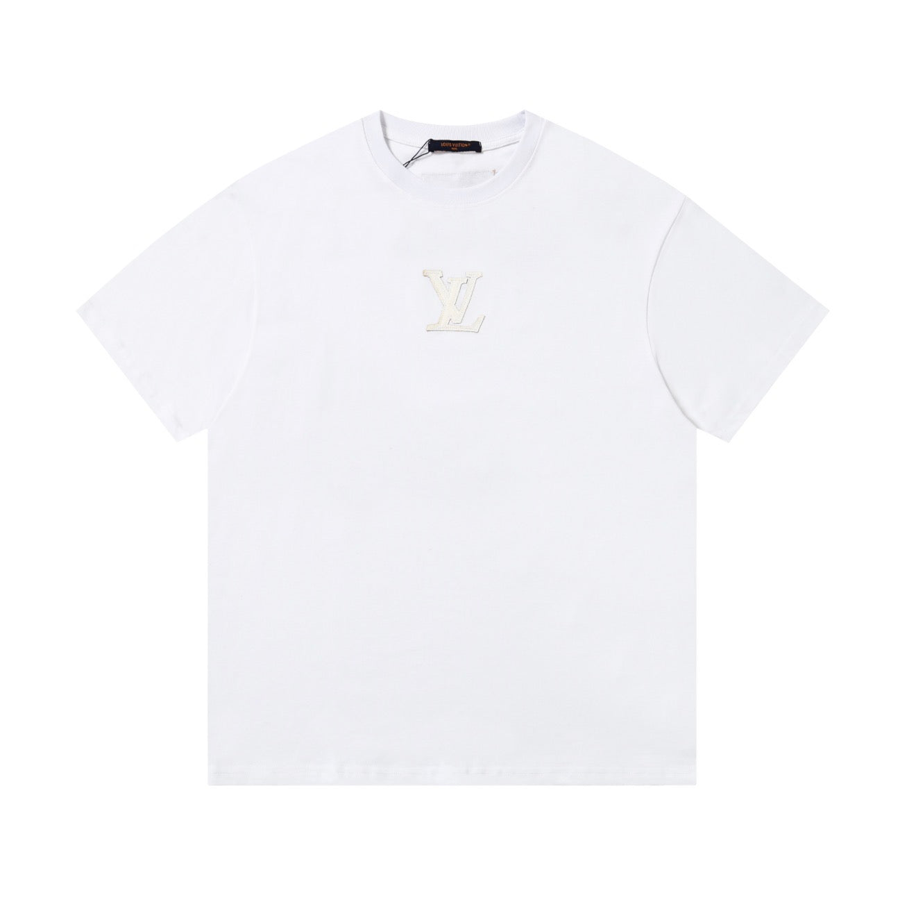 White Monogram Tee – Premium Edition
