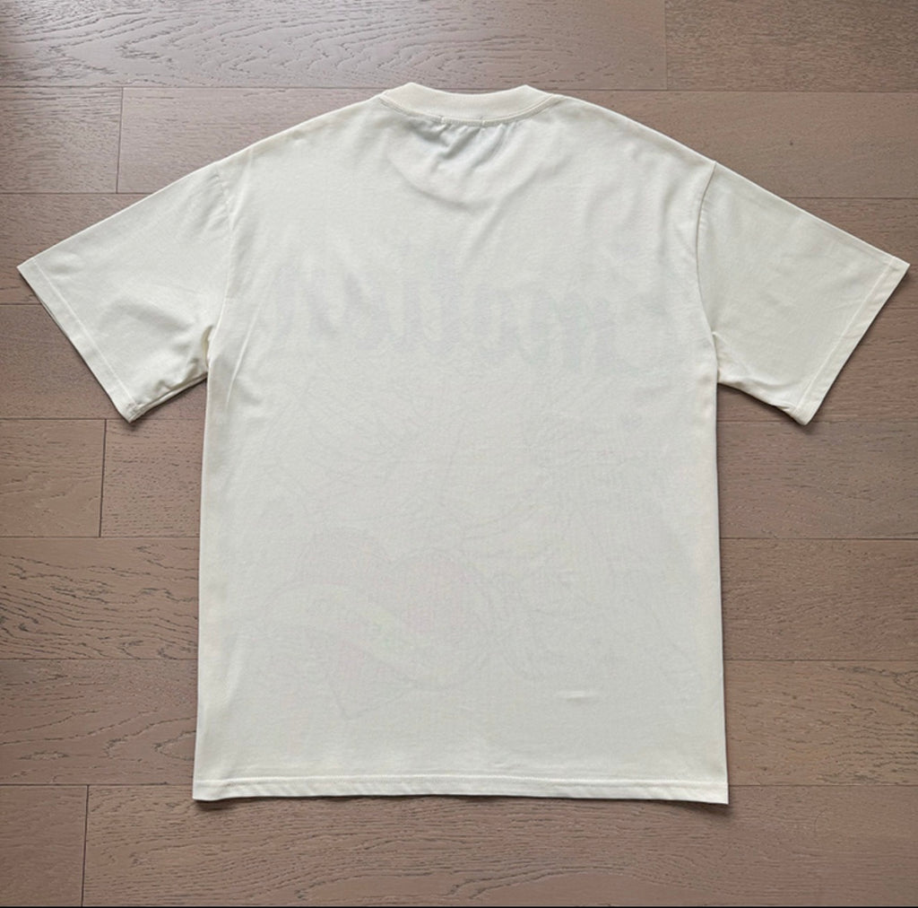 White Vintage Graphic Tee – Urban Edition