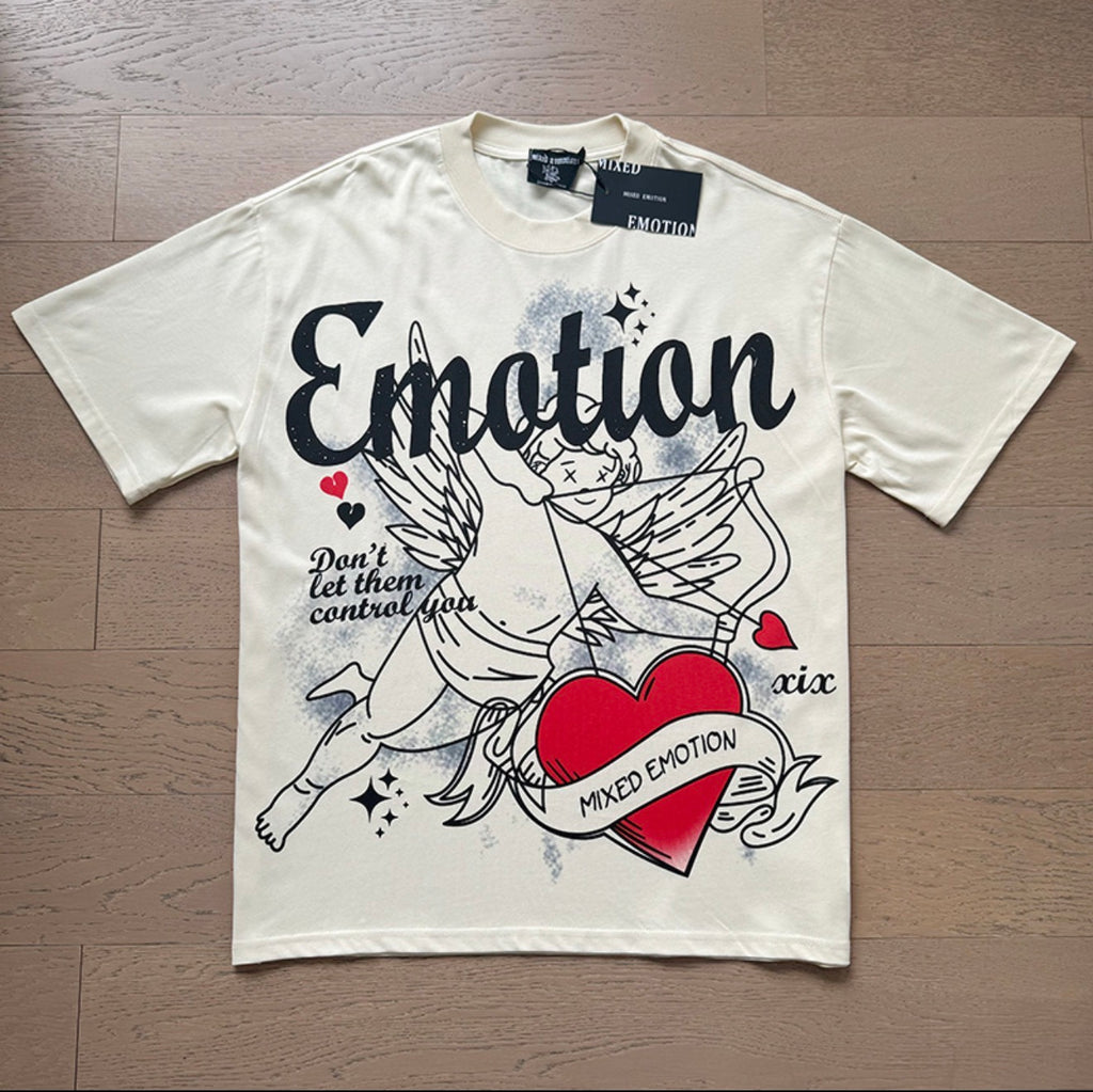 White Vintage Graphic Tee – Urban Edition