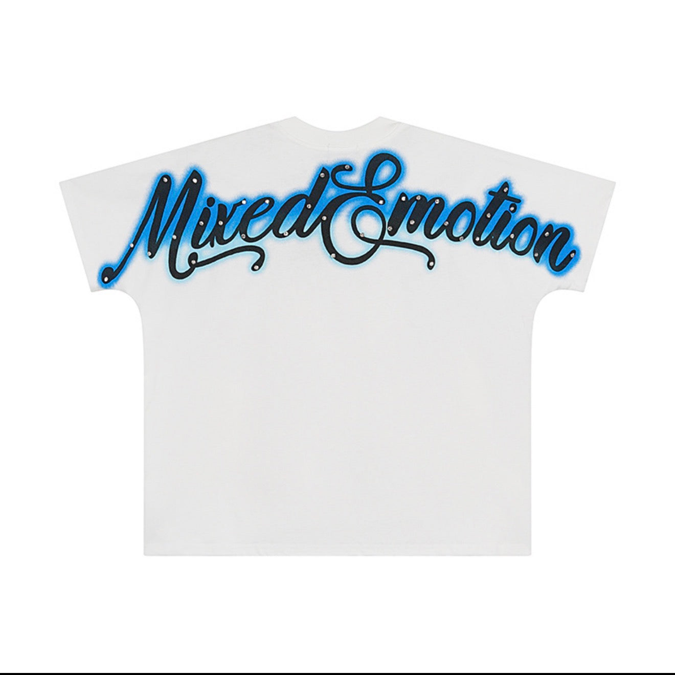White Emotion Graphic Tee – Urban Edition