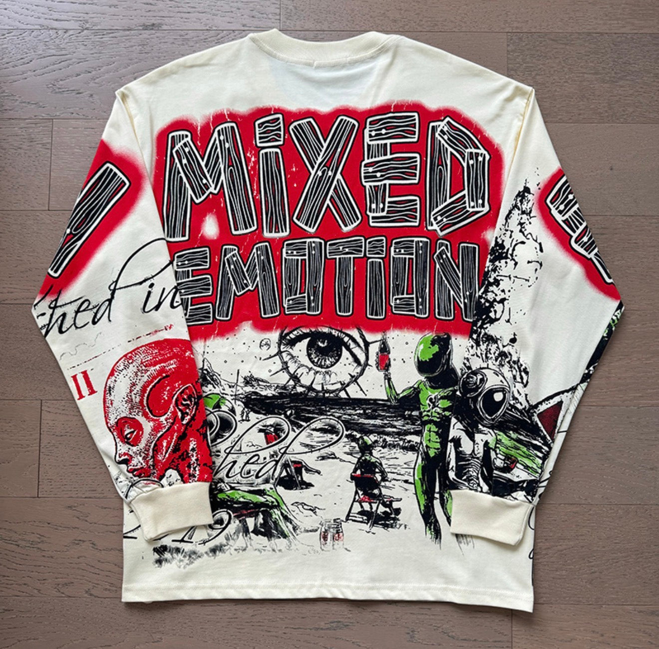 POLERA MIXED EMOTION OVERSIZE PREMIUM