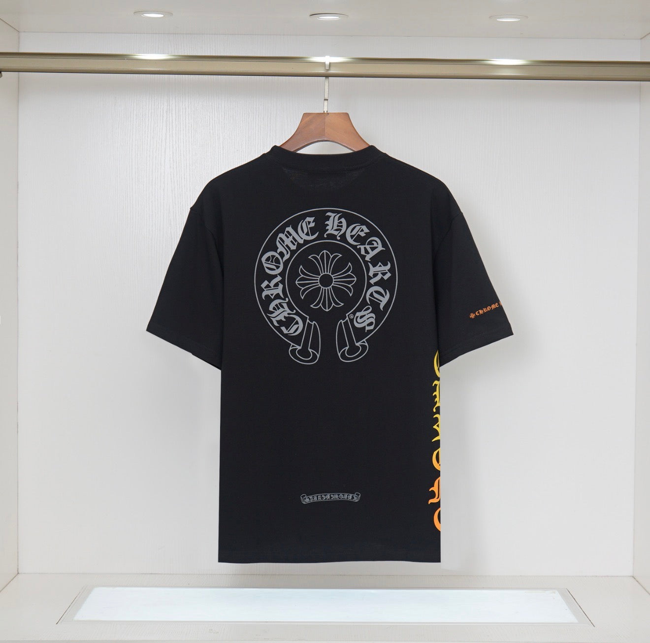 Black Cross Street Tee – Premium Fit