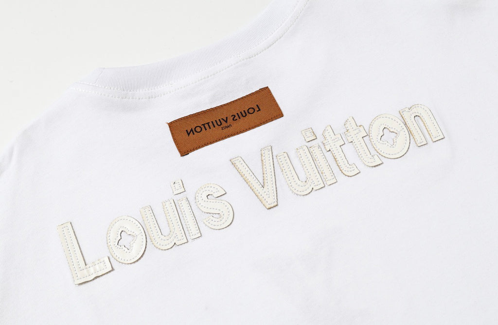 White Monogram Tee – Premium Edition