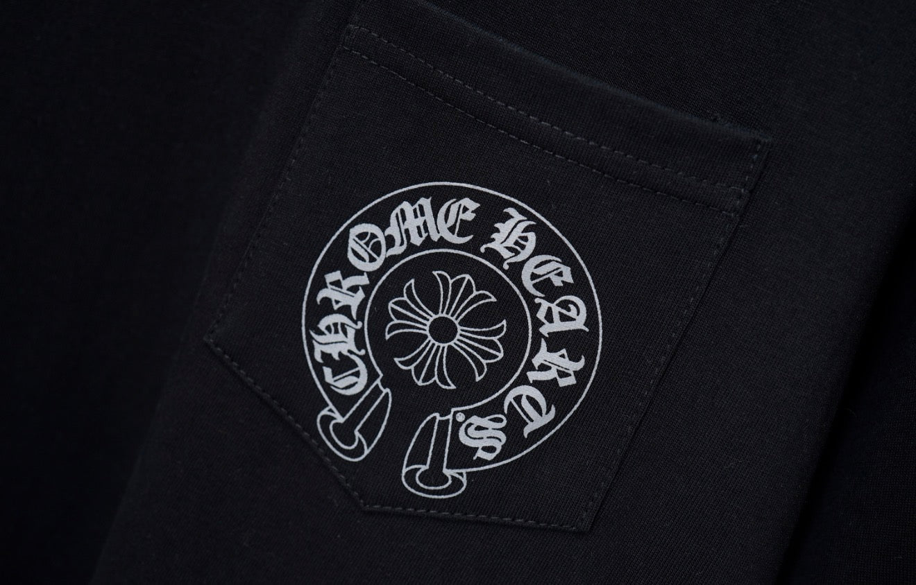 Black Cross Street Tee – Premium Fit