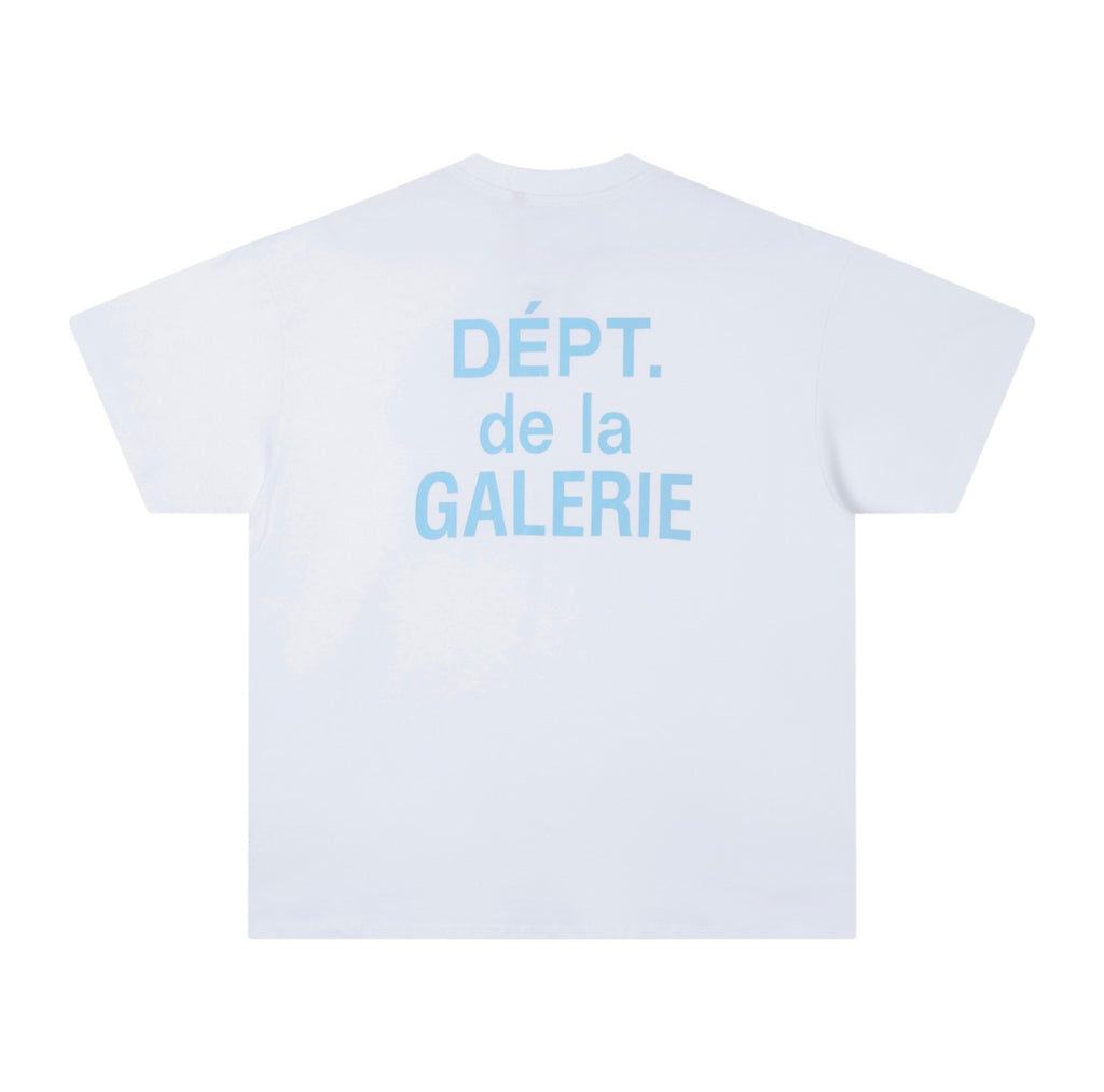 Ice Blue Oversized Tee – Gallery Edition