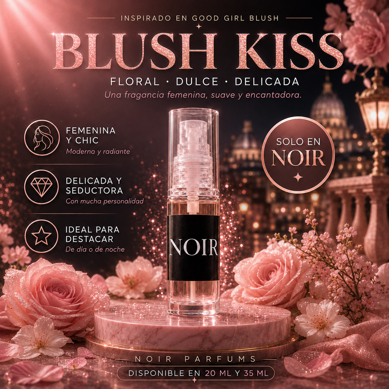 Blush Kiss – Inspiración femenina