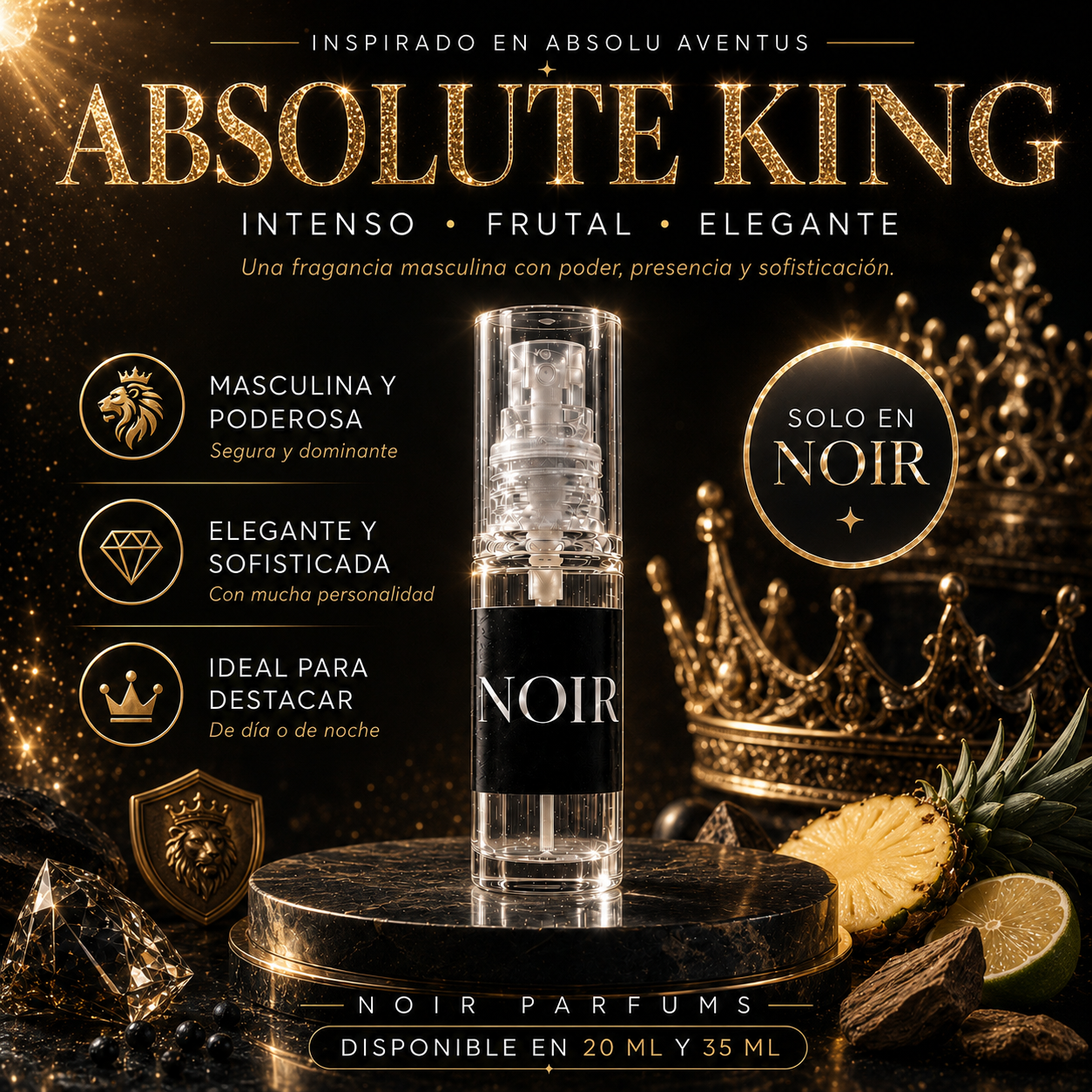 Absolute King – Inspiración masculina