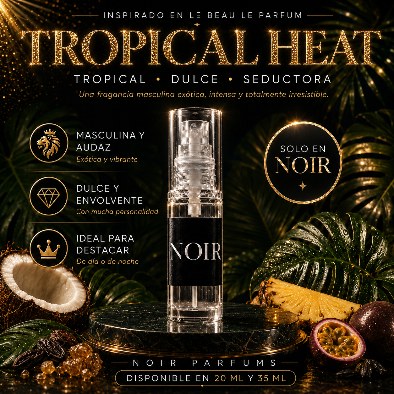 Tropical Heat – Inspiración masculina