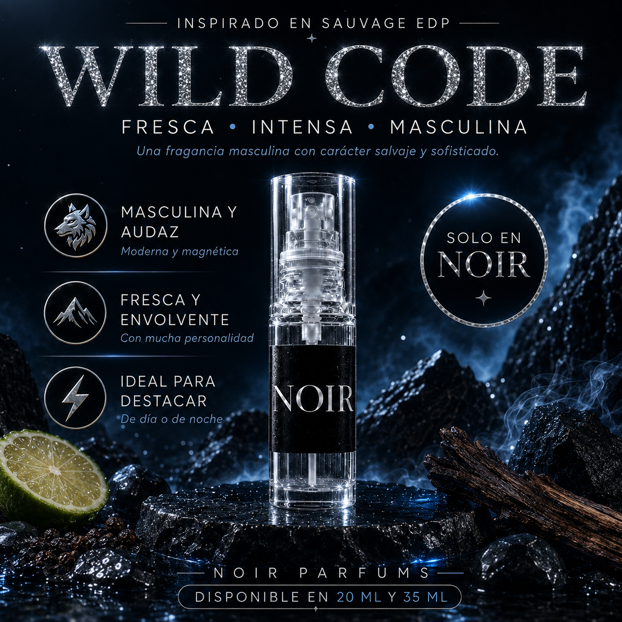 Wild Code – Inspiración masculina