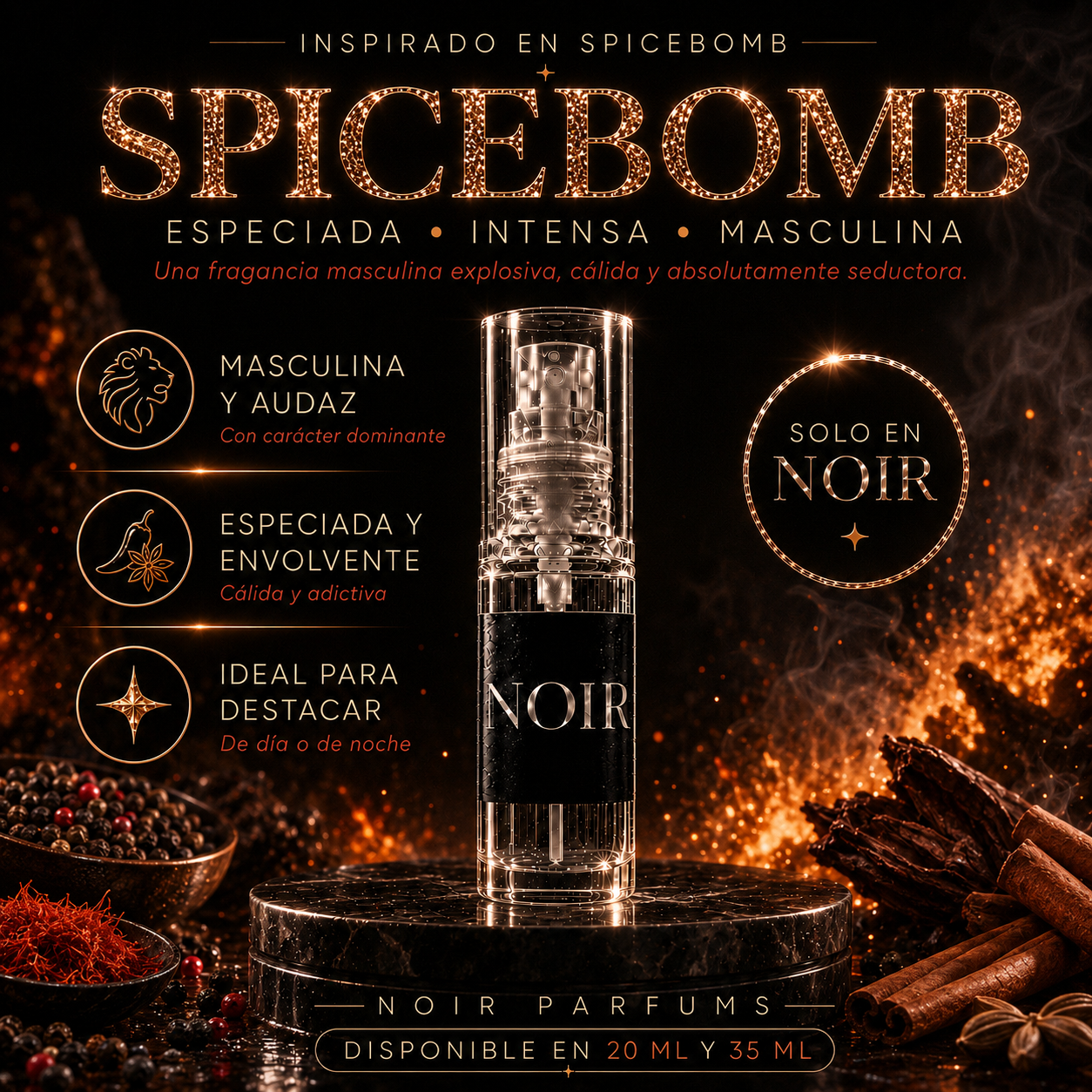 Spicebomb – Inspiración masculina